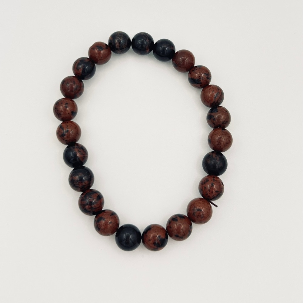 Red Obsidian bracelet - Picture 2 of 2
